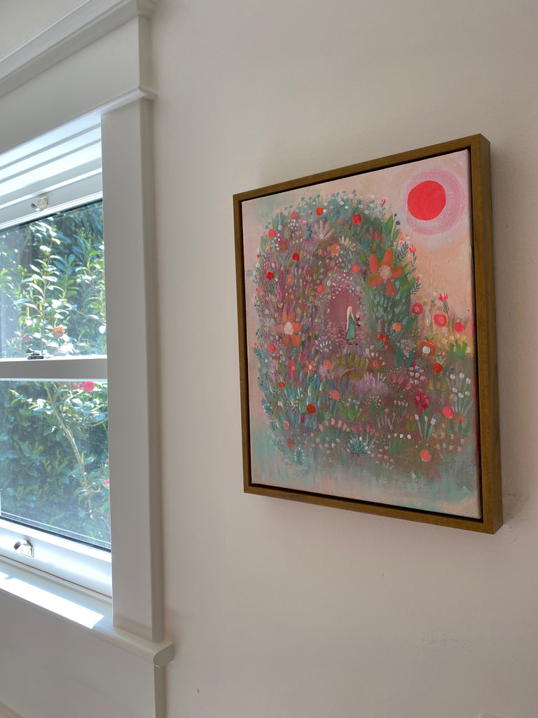 Portal Painting: “Becoming Light”
