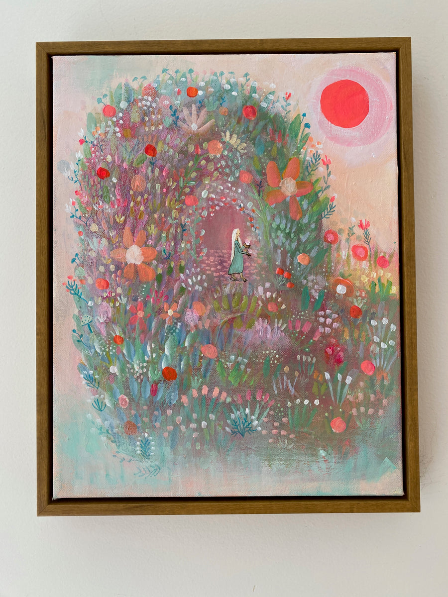 Portal Painting: “Becoming Light”
