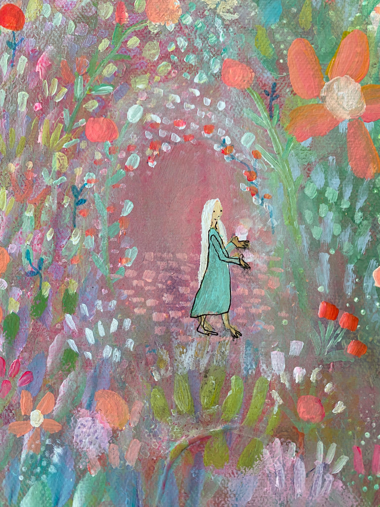 Portal Painting: “Becoming Light”